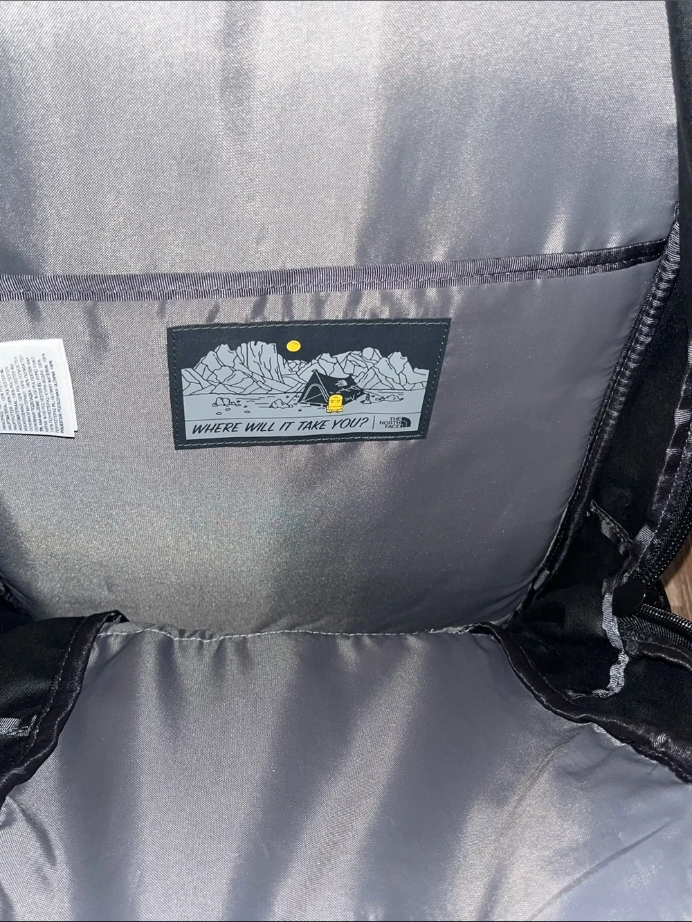 The North Face measurements use